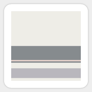 A magnificent layout of Very Light Pink, Philippine Gray, Silver and Light Grey stripes. Sticker